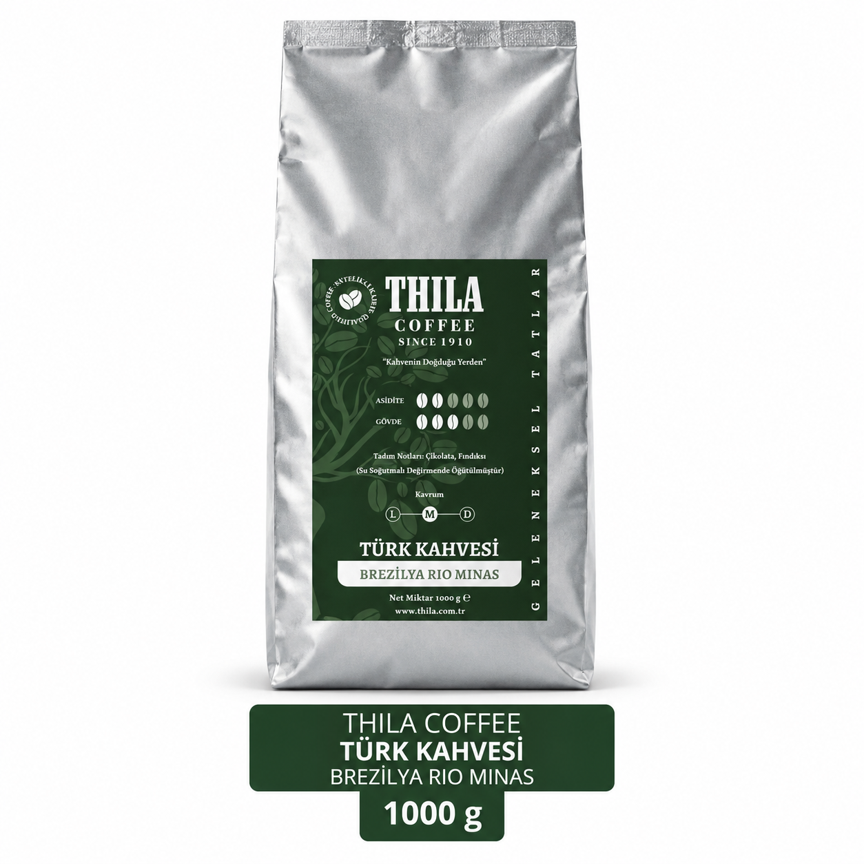 Brezilya Rio Minas Türk Kahvesi 1000 Gr.