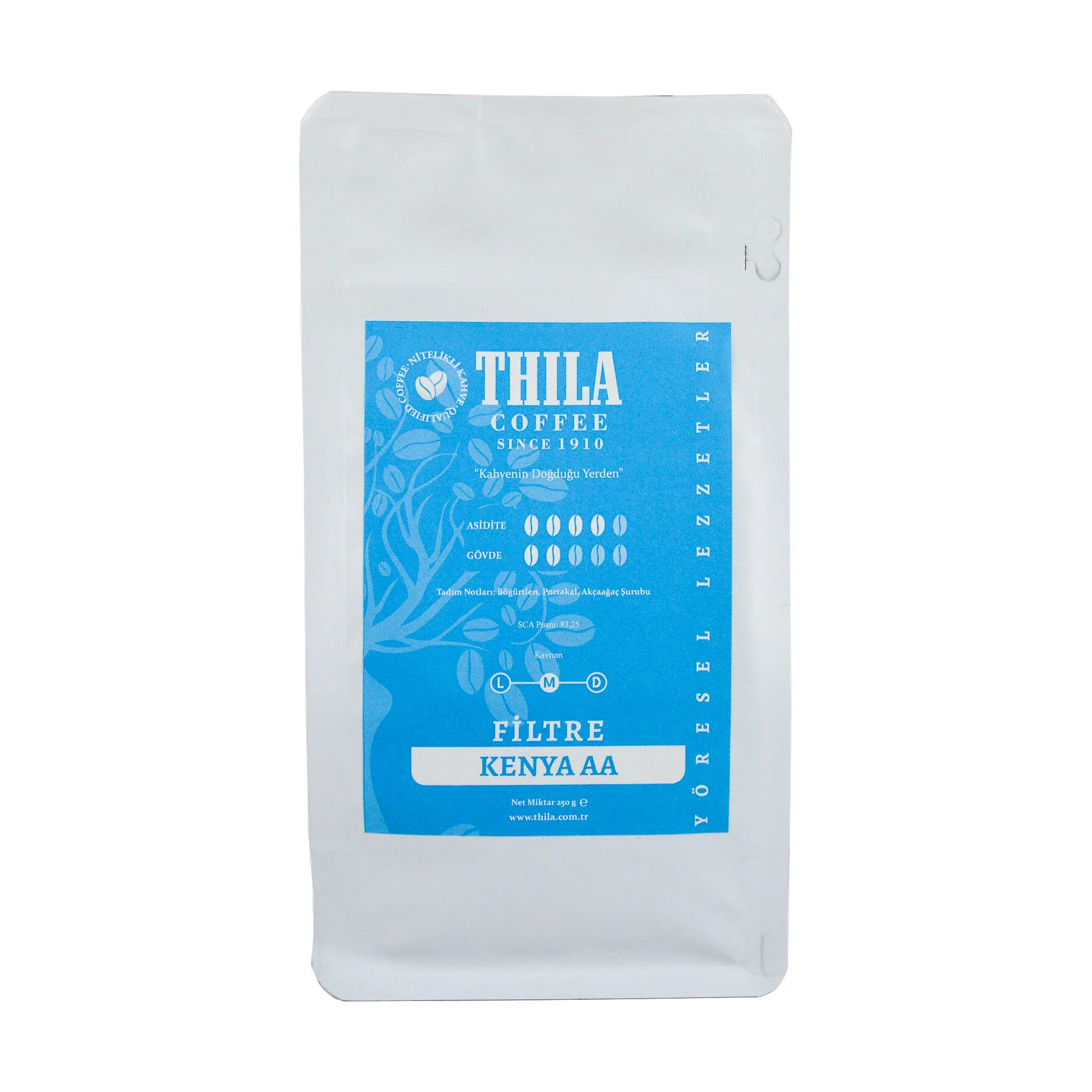 Kenya AA Filtre Kahve 250 Gr.