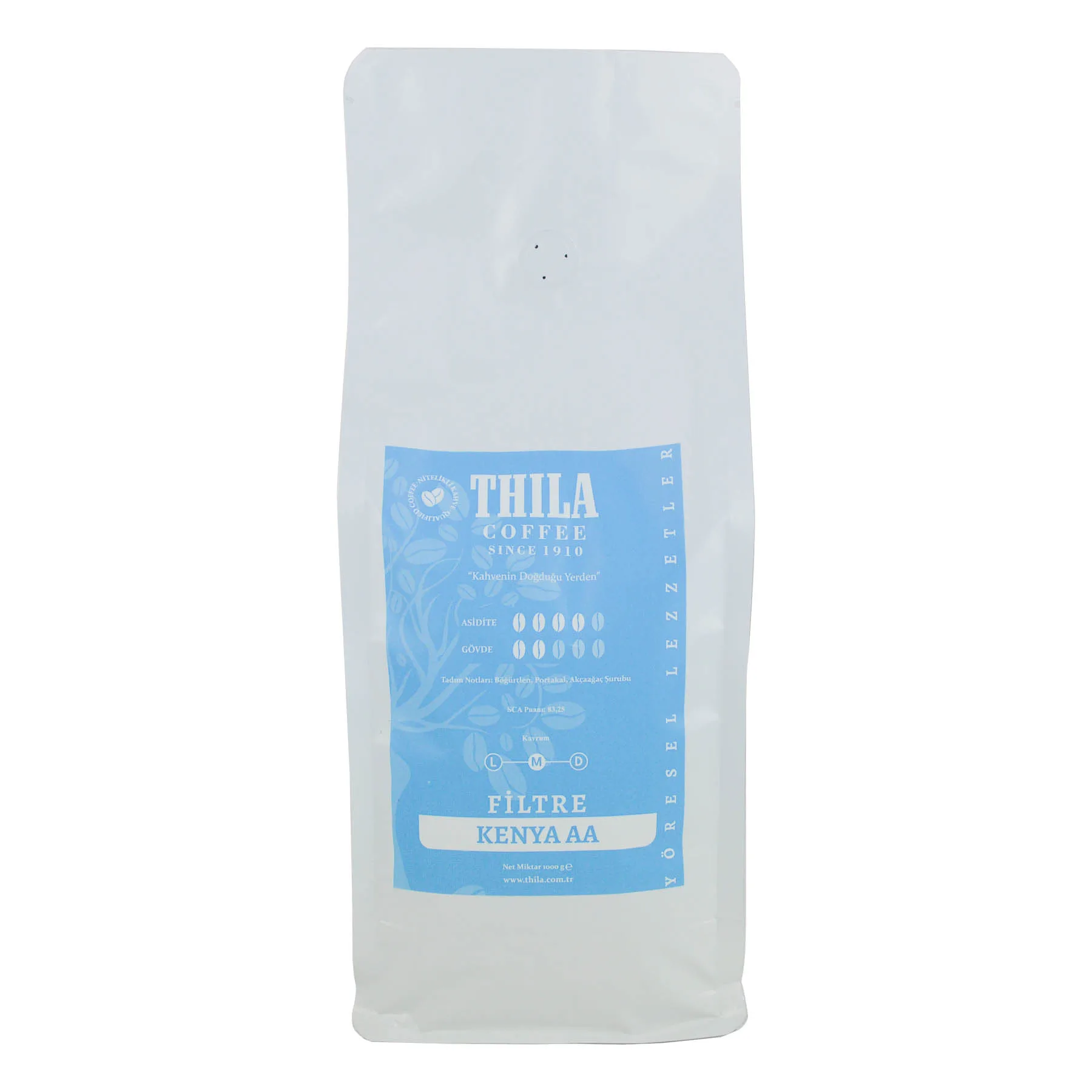 Kenya AA Filtre Kahve 1000 Gr.