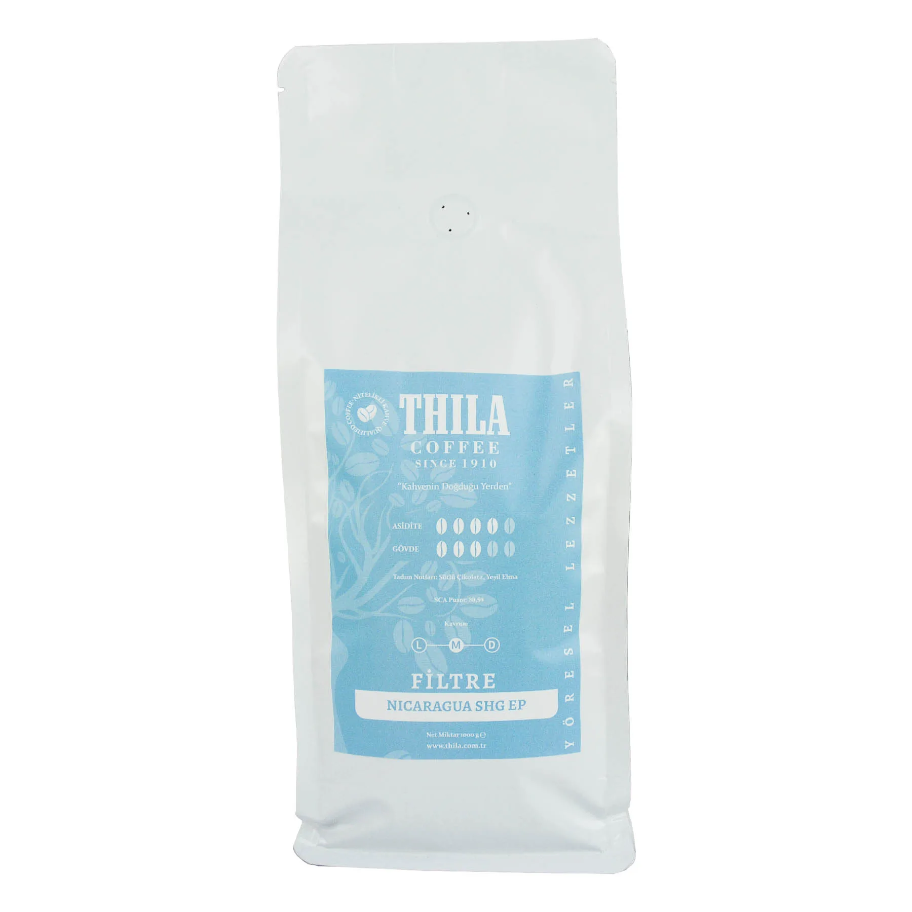 Nicaragua SHG EP Filtre Kahve 1000 Gr.