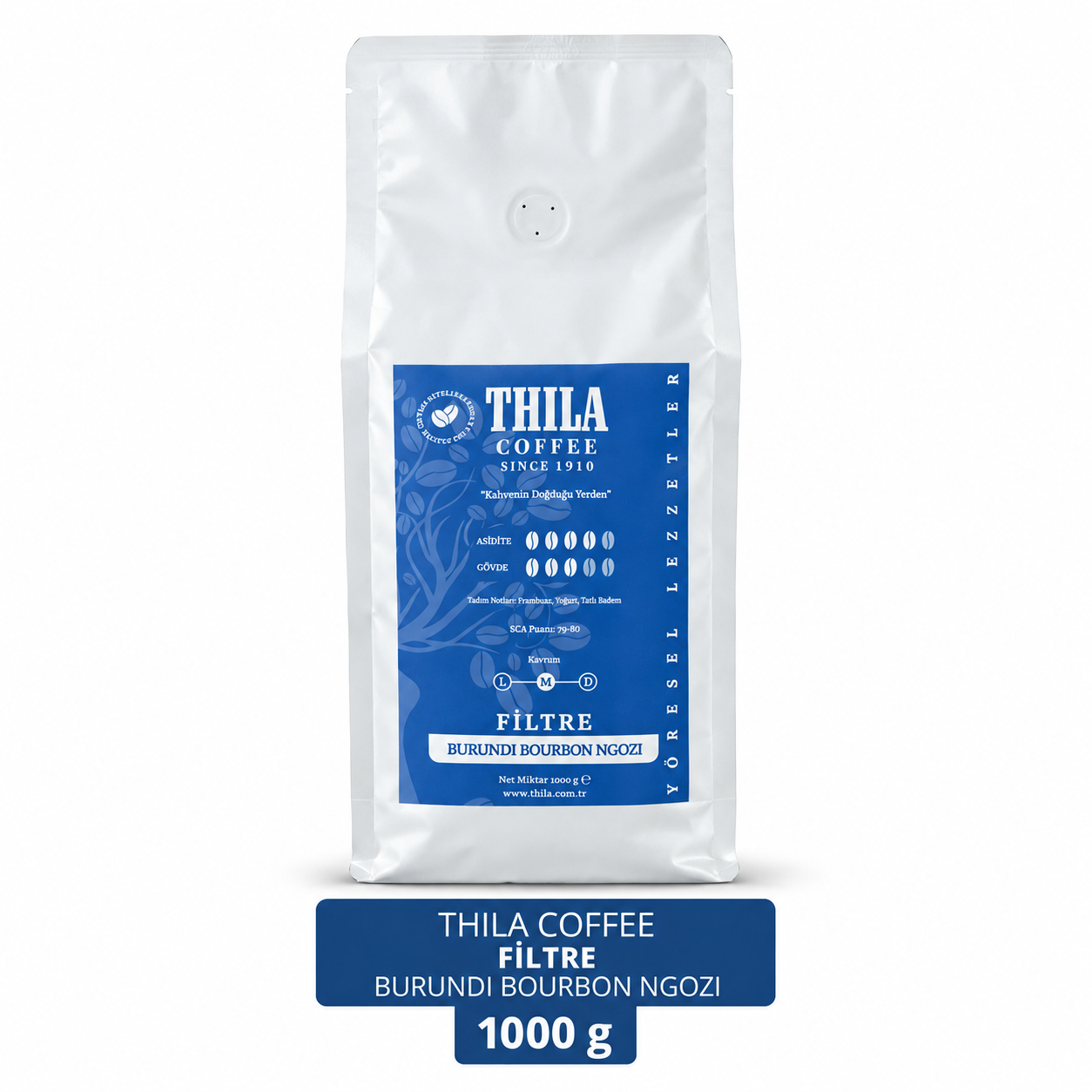 Burundi Bourbon Ngozi Filtre Kahve 1000 Gr.