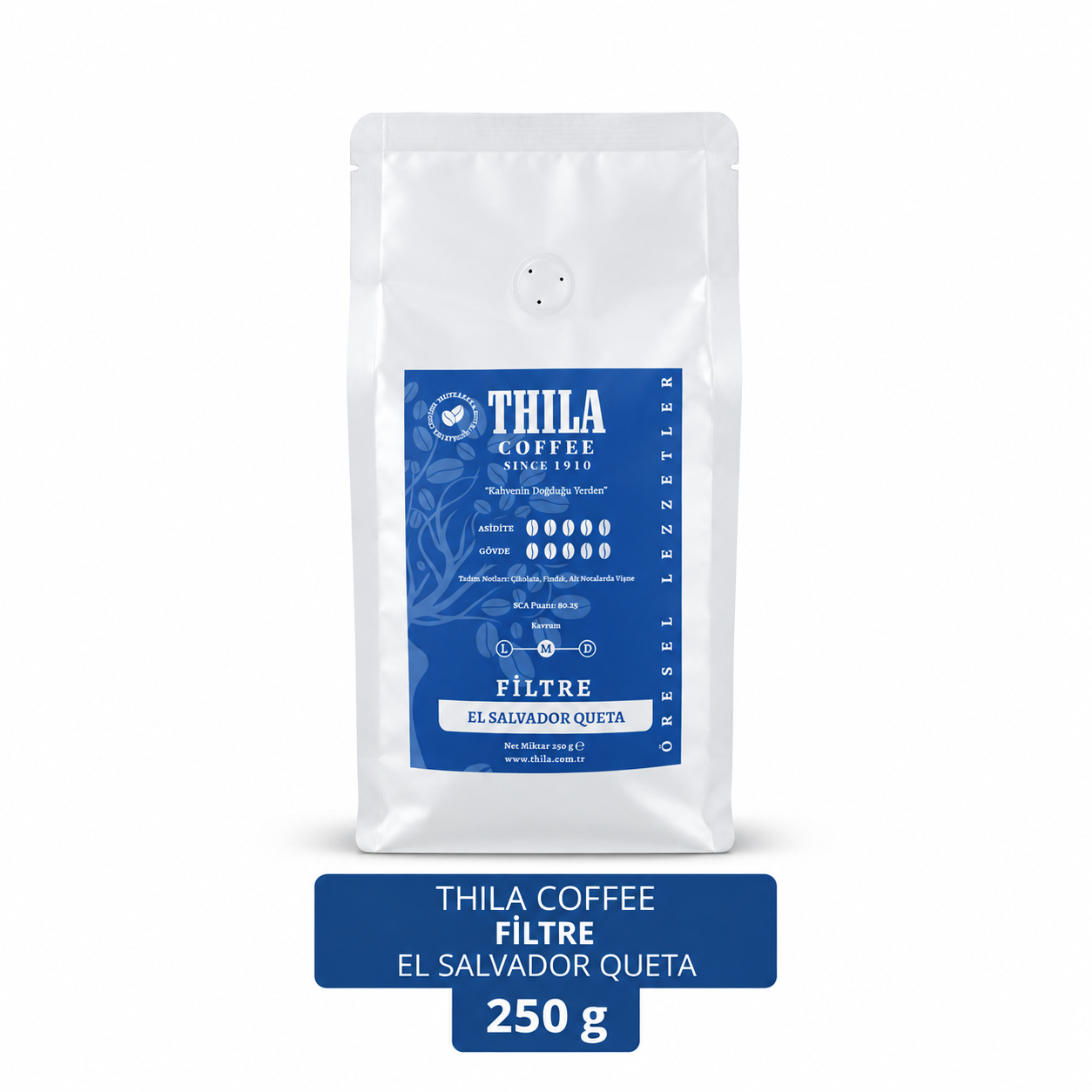 El Salvador Queta Filtre Kahve 250 Gr.