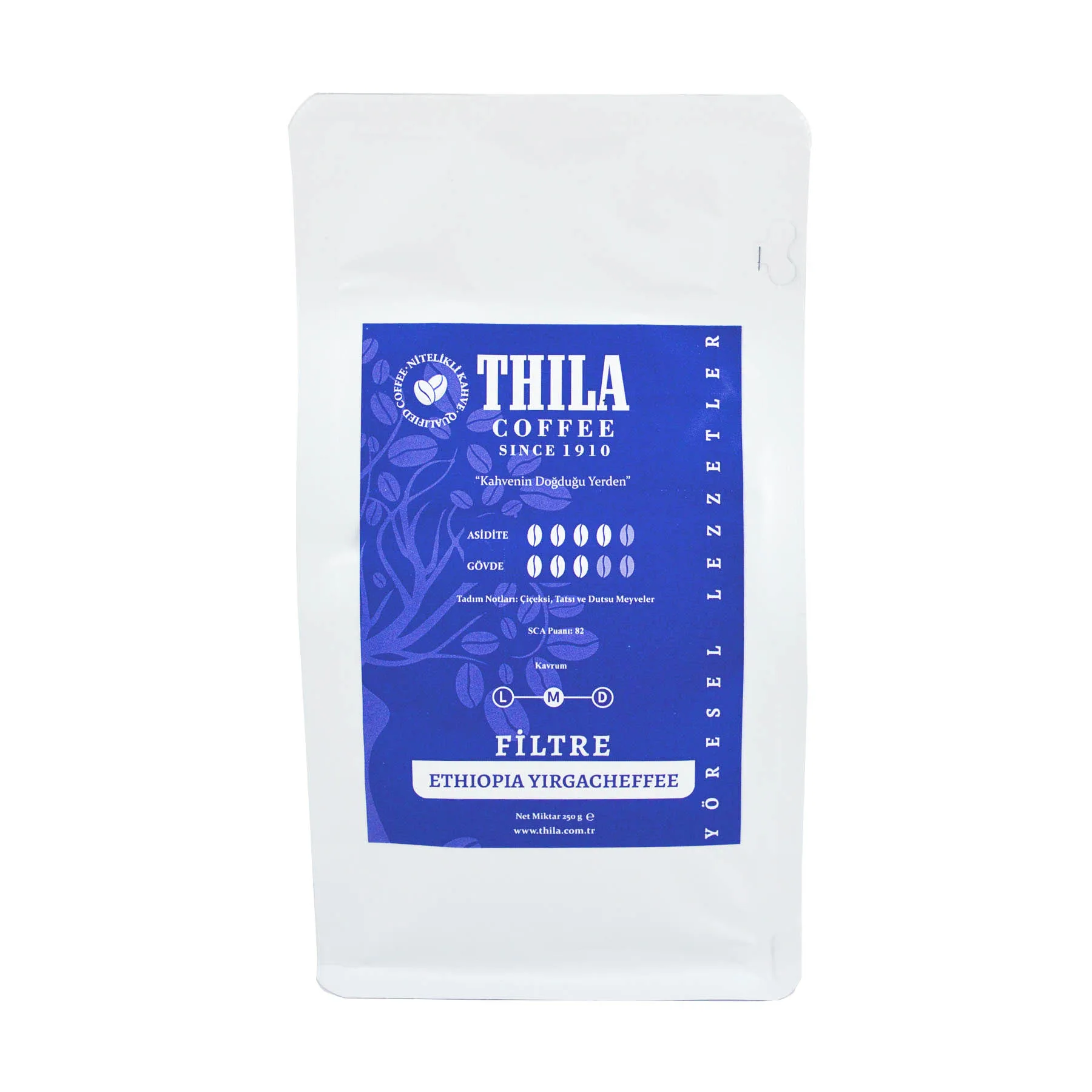 Ethiopia Yirgacheffee GR2 Filtre Kahve 250 Gr.