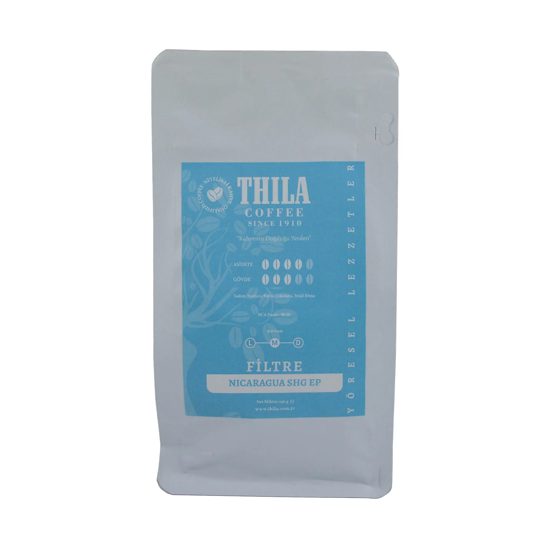 Nicaragua SHG EP Filtre Kahve 250 Gr.
