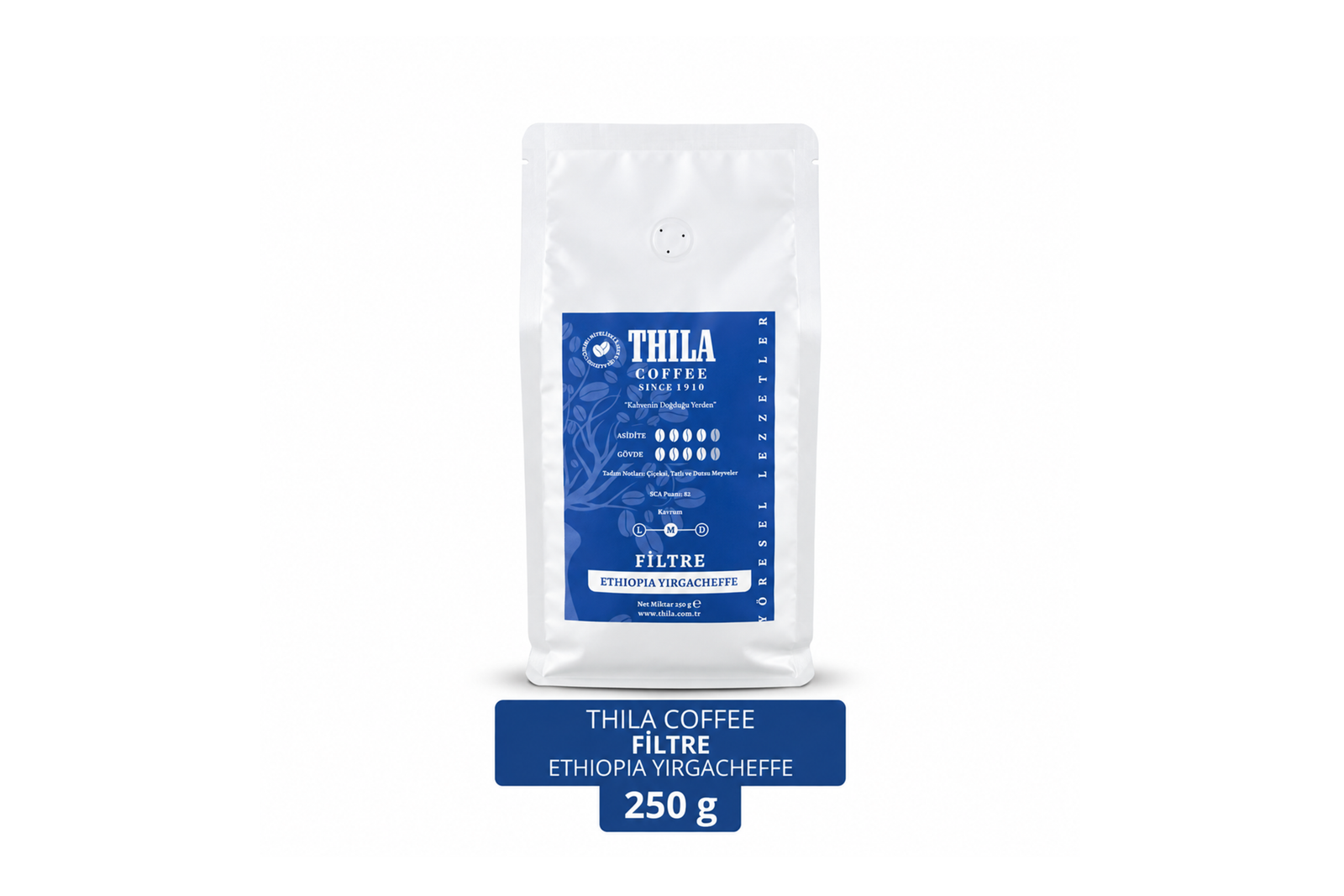 Ethiopia Yirgacheffee GR2 Filtre Kahve 250 Gr.