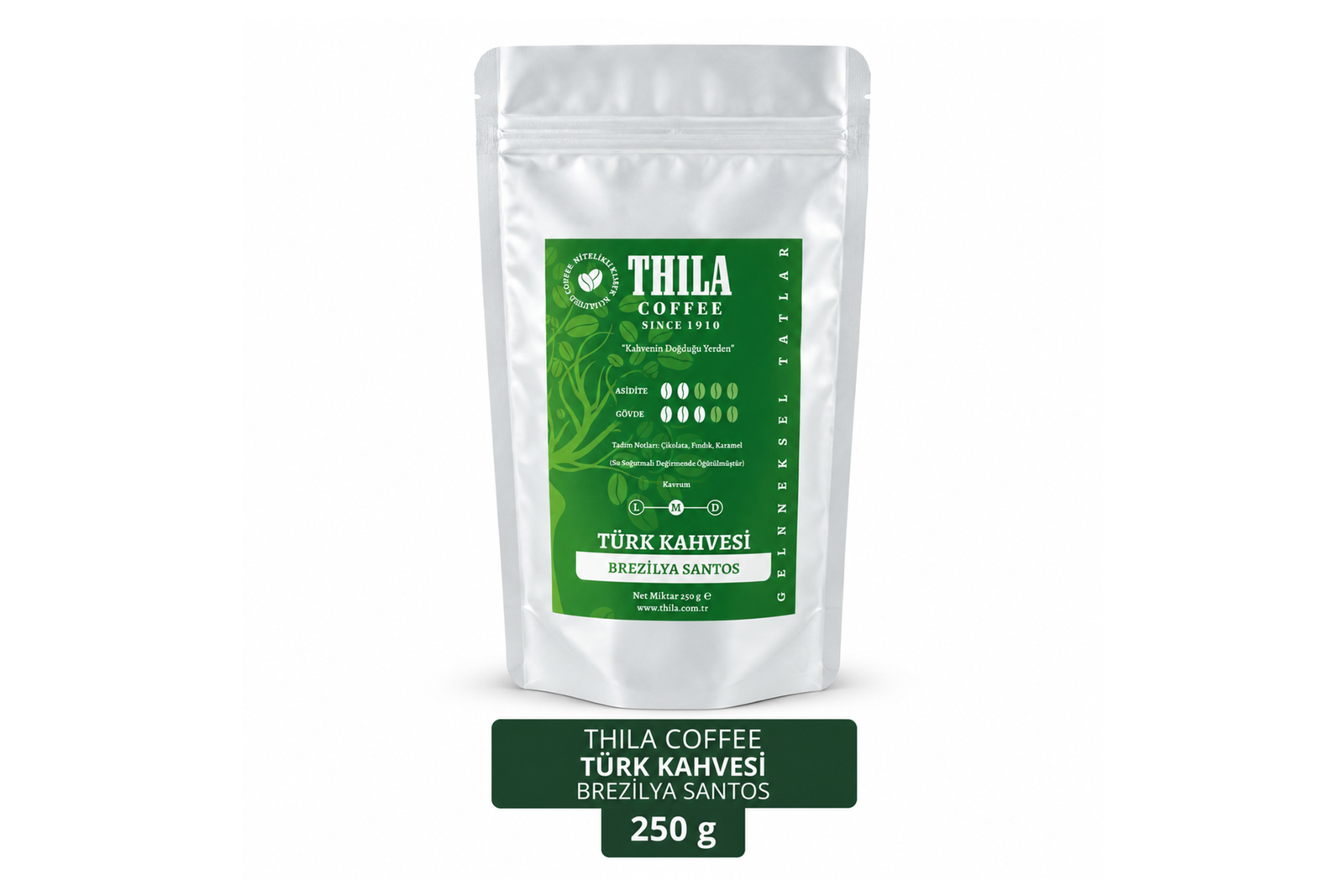Brezilya Santos Türk Kahvesi 250 Gr.
