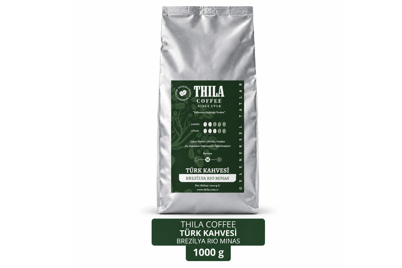 Brezilya Santos Türk Kahvesi 1000 Gr.