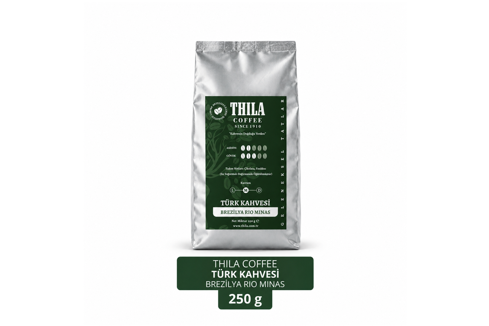 Brezilya Santos Türk Kahvesi 250 Gr.
