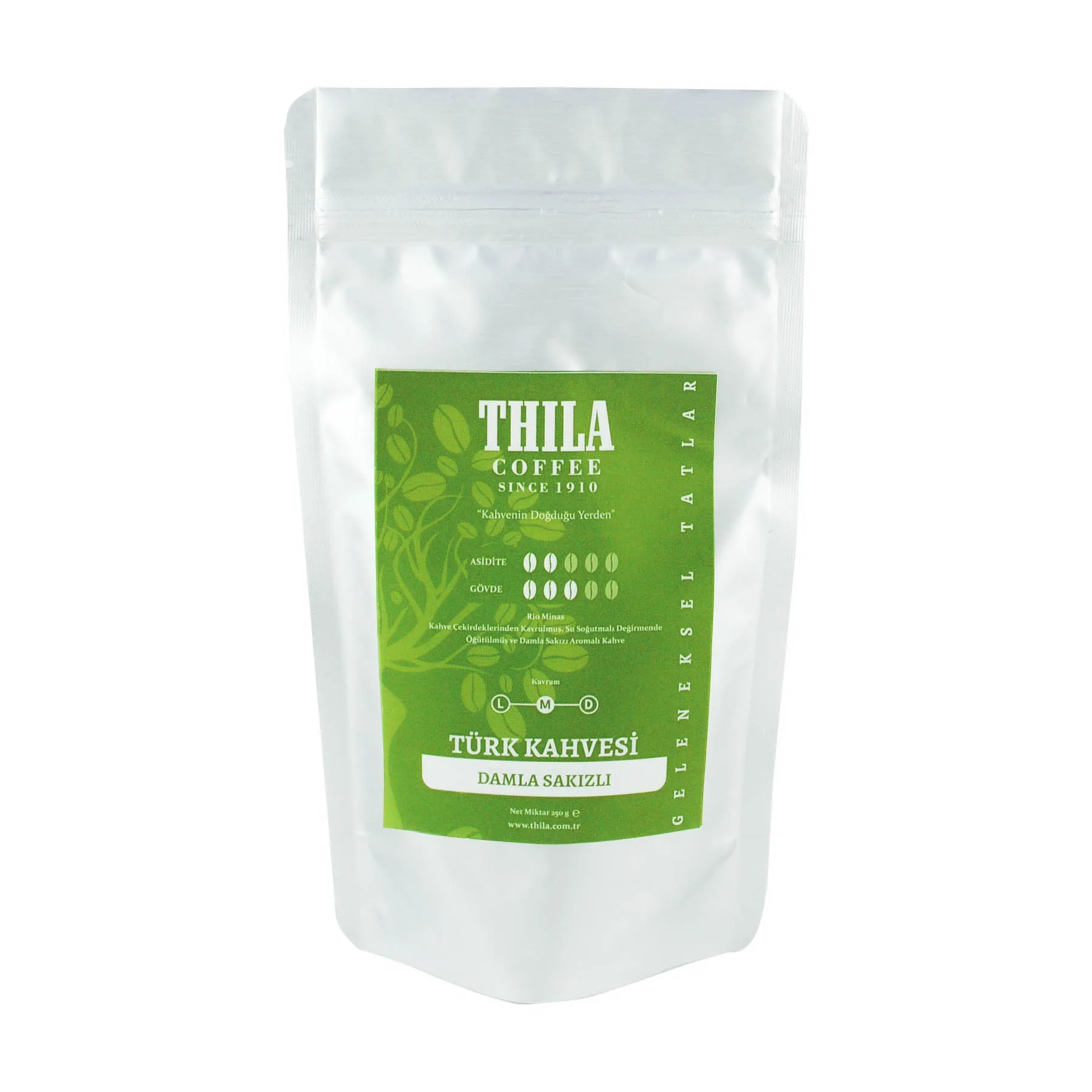 Damla Sakızlı Türk Kahvesi 250 Gr.